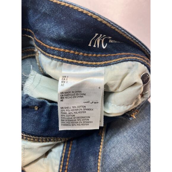 inc international concepts skinny leg regular fit jeans Size 6 (0212) - Picture 4 of 7